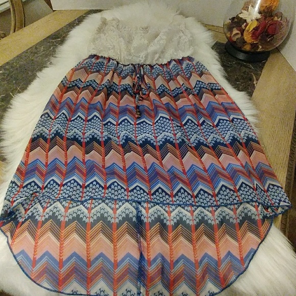 City Triangles Chevron Dress - Picture 5 of 8